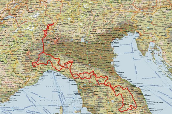 Motorradreise im Apennin 12 Tage